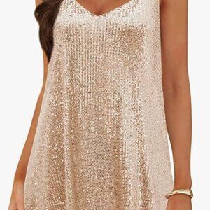 Women's Sparkly/Sequin Mini Dress - NWT, size XL